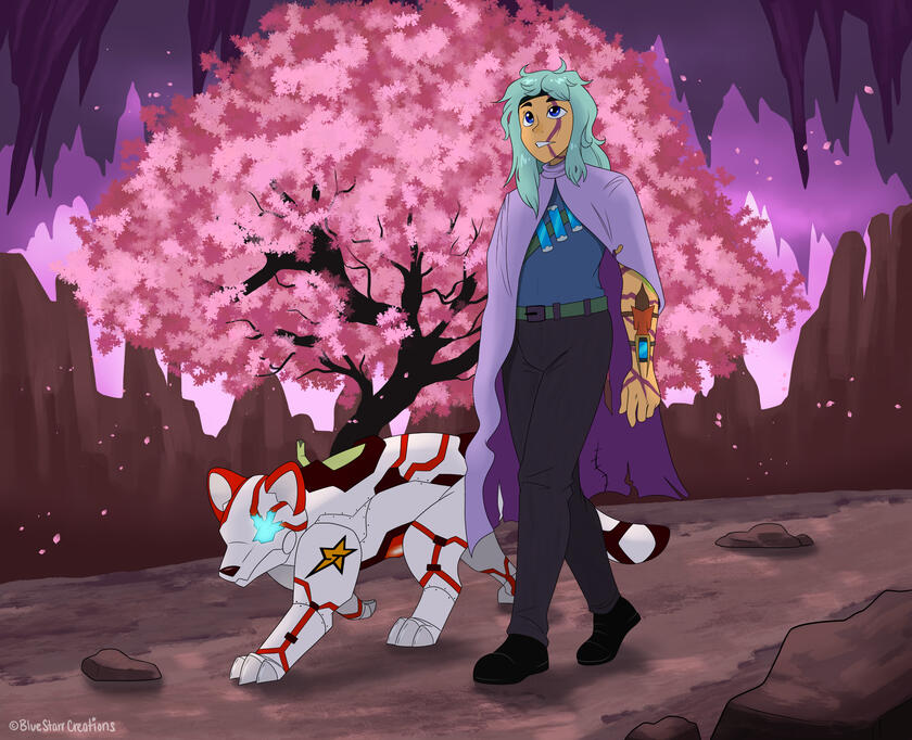 Scene Commission for ethosthered on IG